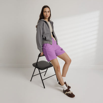 No Luck All Faith Fleece Sweat Shorts — Minimal Logo