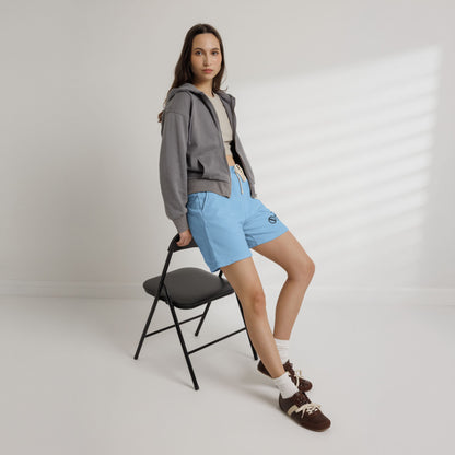 No Luck All Faith Fleece Sweat Shorts — Minimal Logo