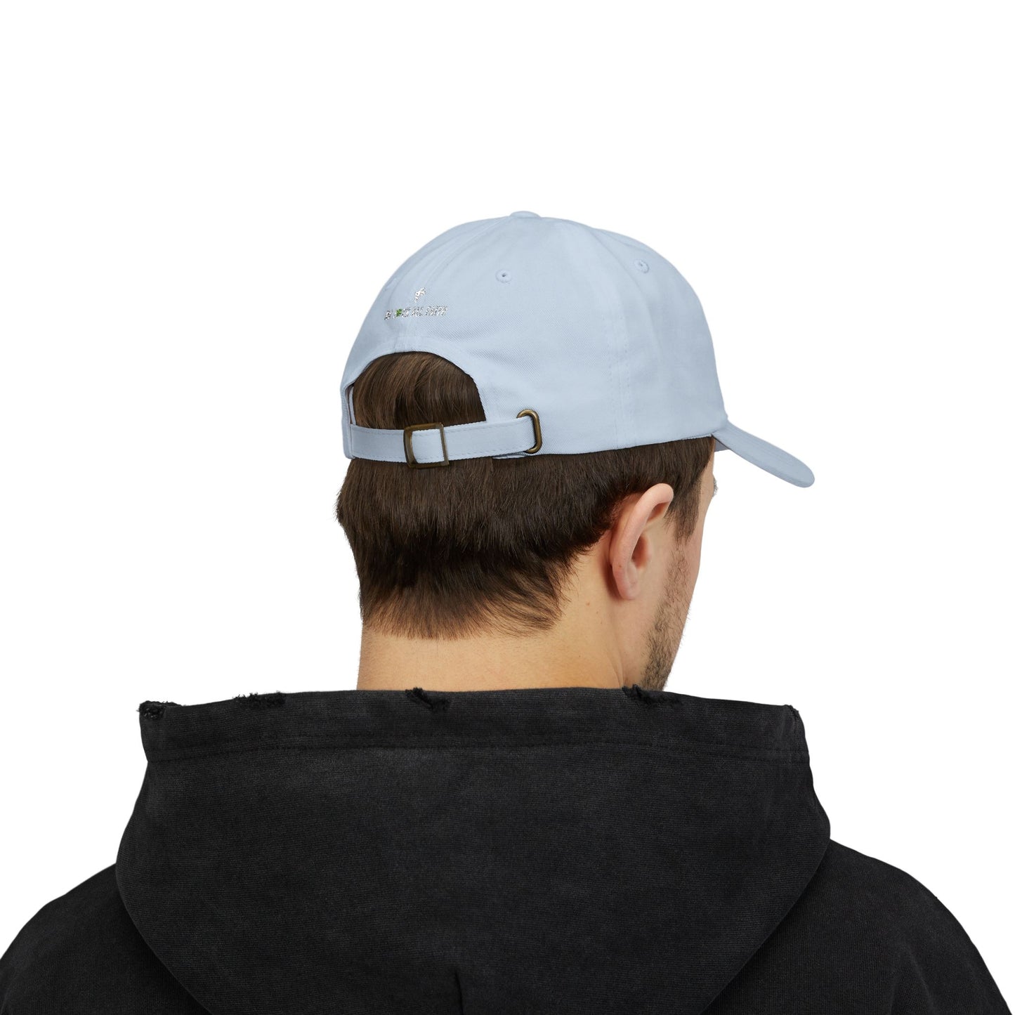 No Luck All Faith Minimal Embroidered Baseball Hat