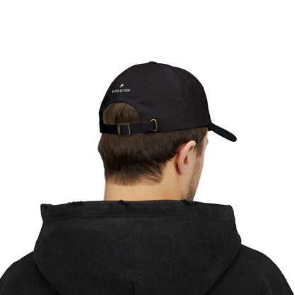 No Luck All Faith Minimal Embroidered Baseball Hat