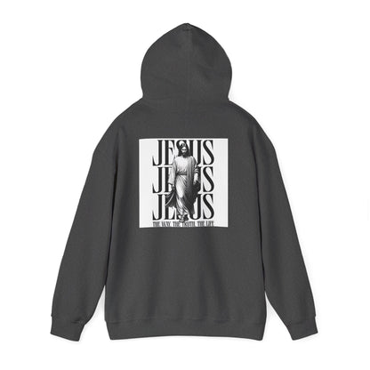 Faith Hoodie — "No Luck All Faith" & Jesus Graphic Pullover