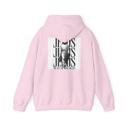 Faith Hoodie — "No Luck All Faith" & Jesus Graphic Pullover